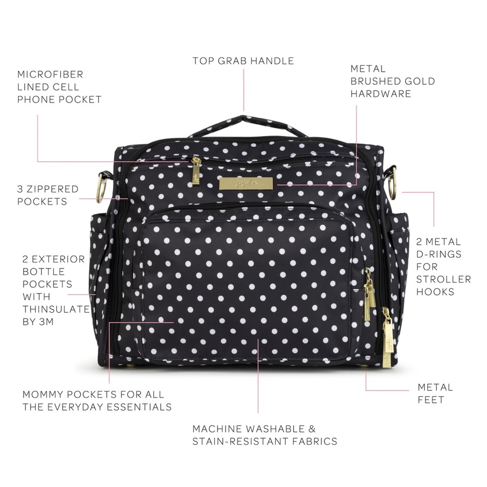 Jujube B.F.F. DIAPER BAG - THE DUCHESS